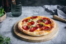 Pepperoni pizza
