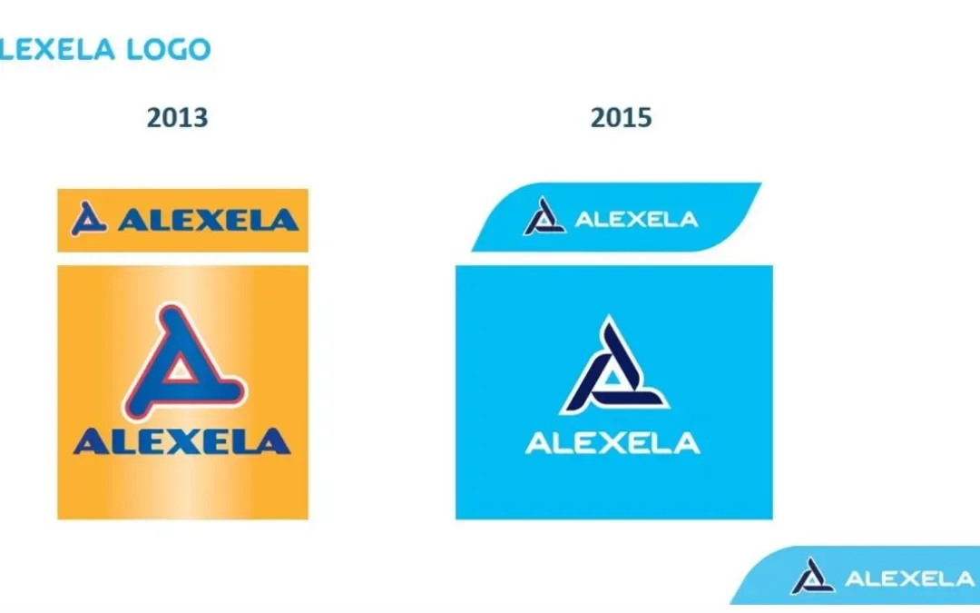 Alexela logo muutus 
